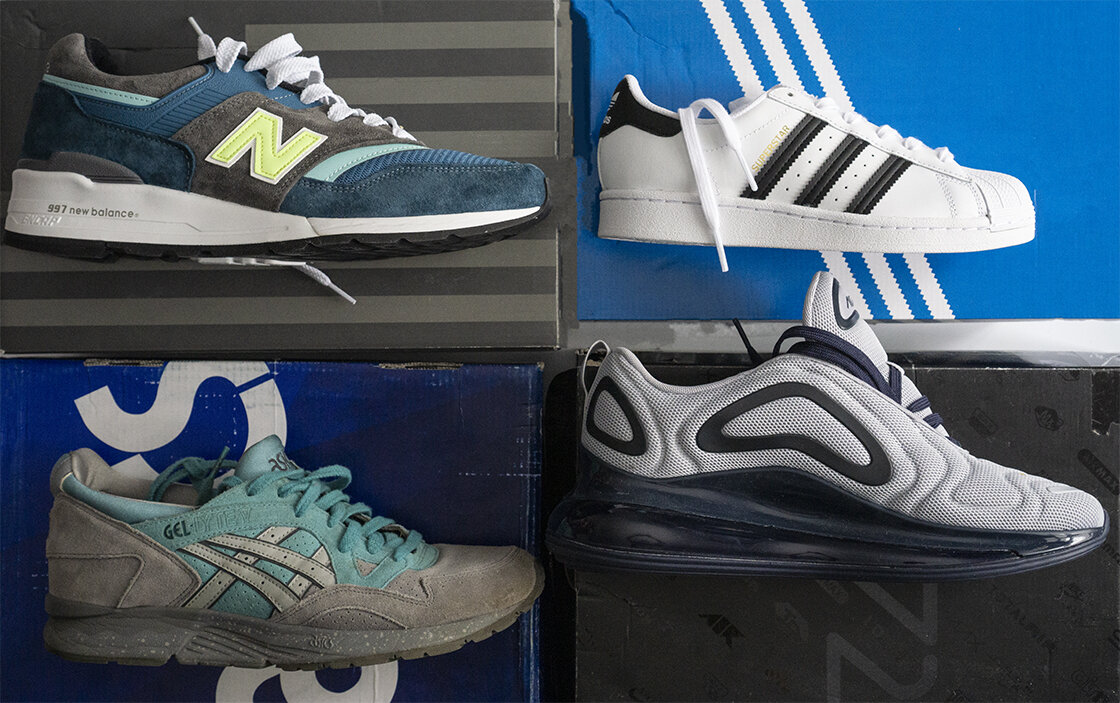 Adidas and cheap new balance