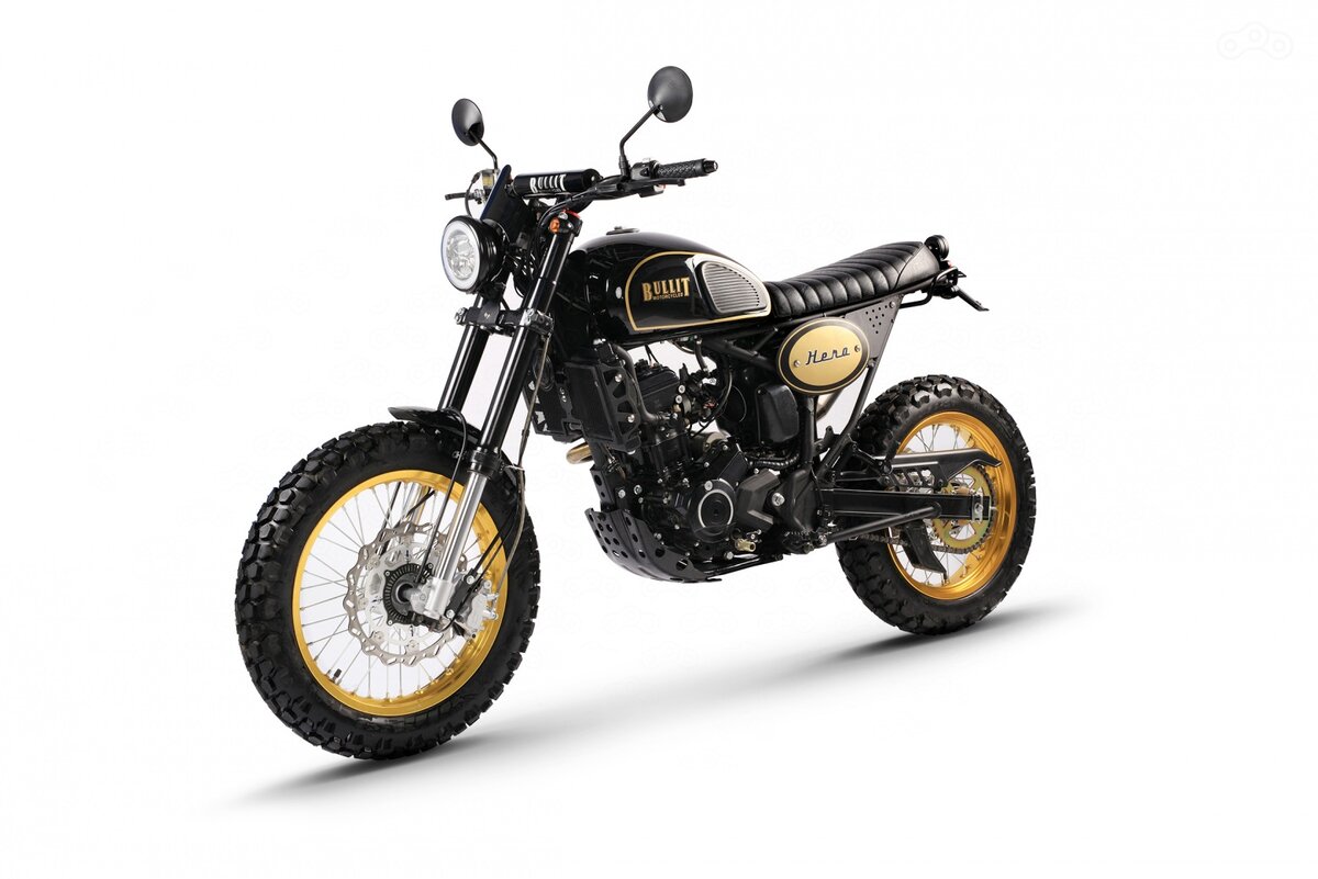 Мотоцикл Bronco Скрамблер