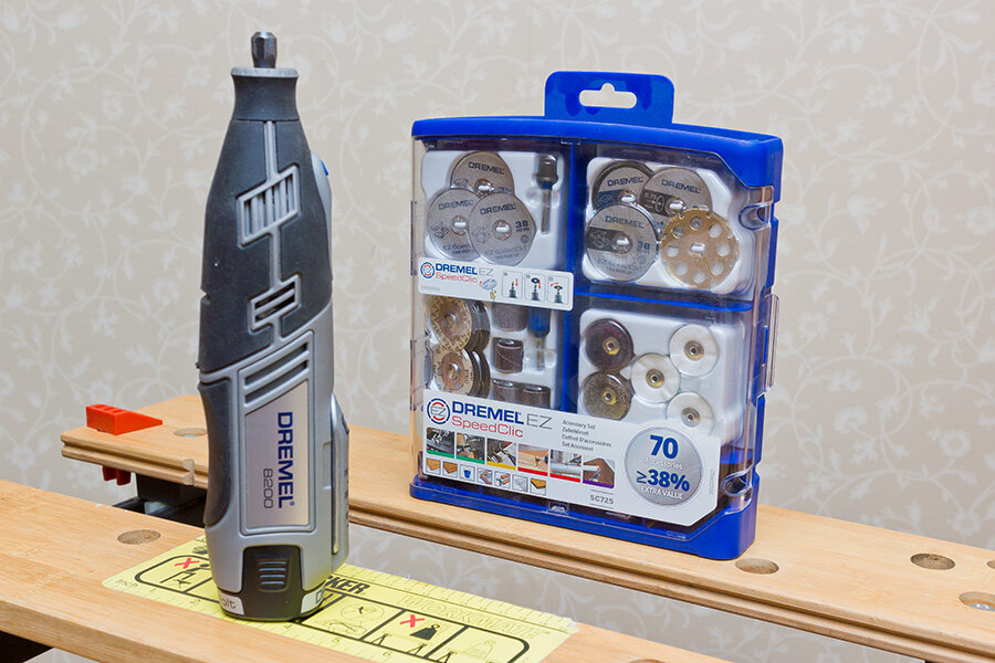 Набор DREMEL EZ SpeedClic, 70 предметов. (Источник: фото автора)