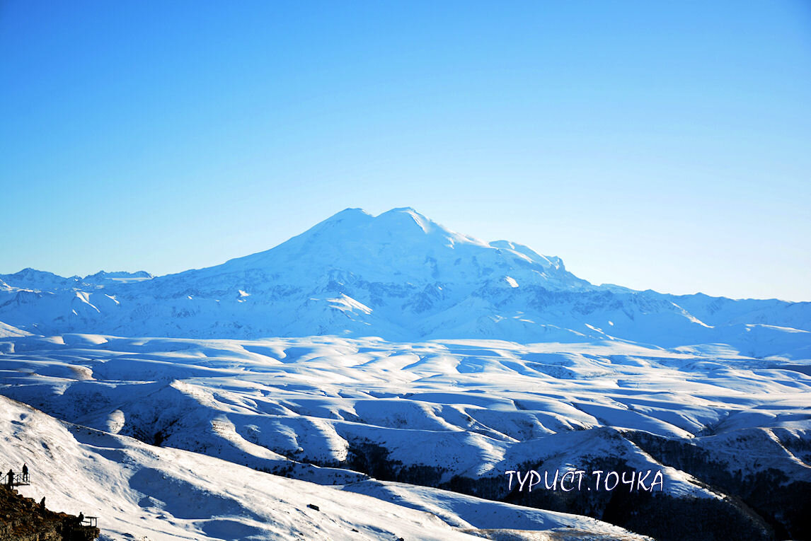 Смотровая с видом на Эльбрус