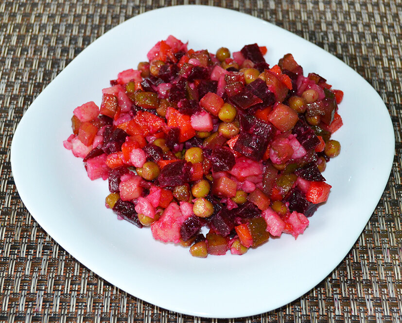 Обычный винегрет. Фото из открытого источника Mgv.kz