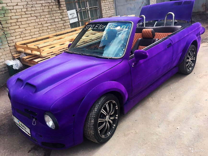 Благодаря стараниям тюнеров, немецкий седан превратилось в советский кабриолет