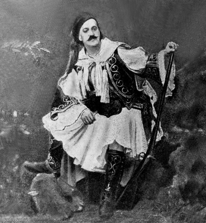 Лев Иванов в роли корсара Конрада