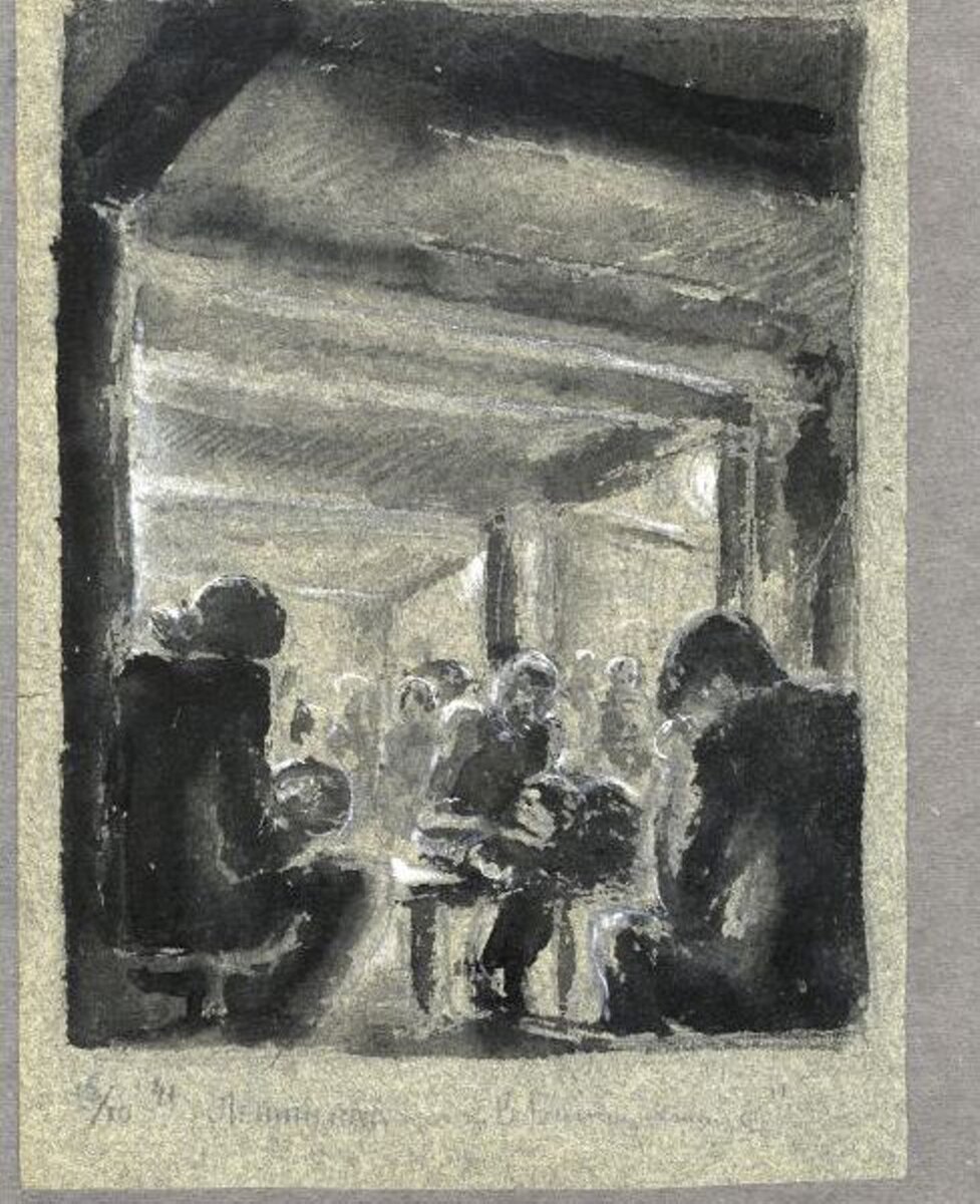 Александр Блэк. В бомбоубежище