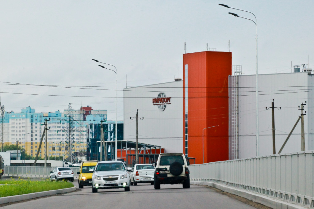 Руград новости калининграда. Мираторг на Гагарина в Калининграде. Мираторг Калининград.