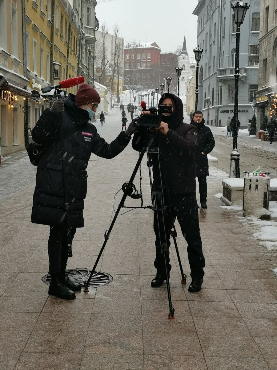 съемочная группа телеканала Звезда