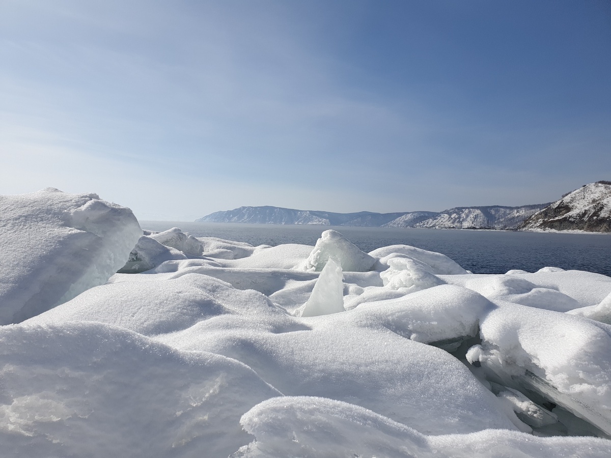 Исток Ангары, озеро Байкал, 2020 г.