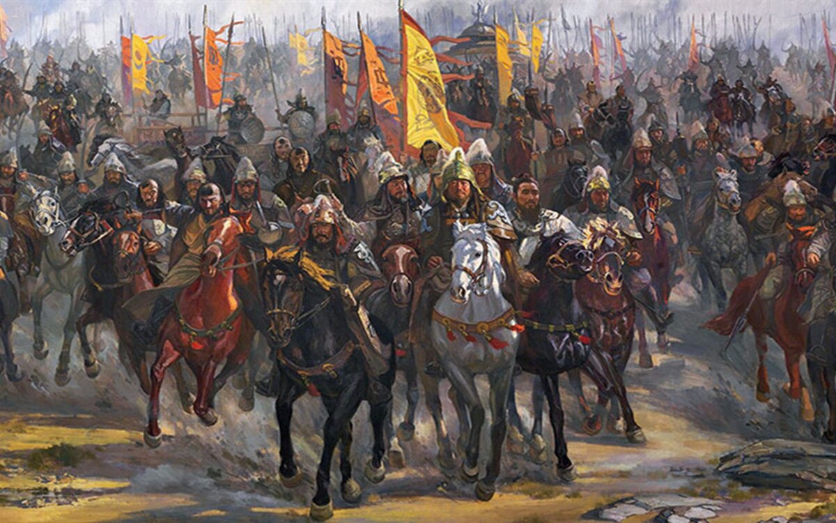 Ордынское войско.