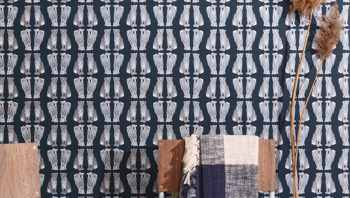 Правильный животный принт: masureel.com. В объеме животные образуют красивый геометрический рисунок.