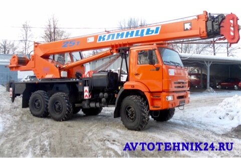 Ремонт автокрана Клинцы на выезде