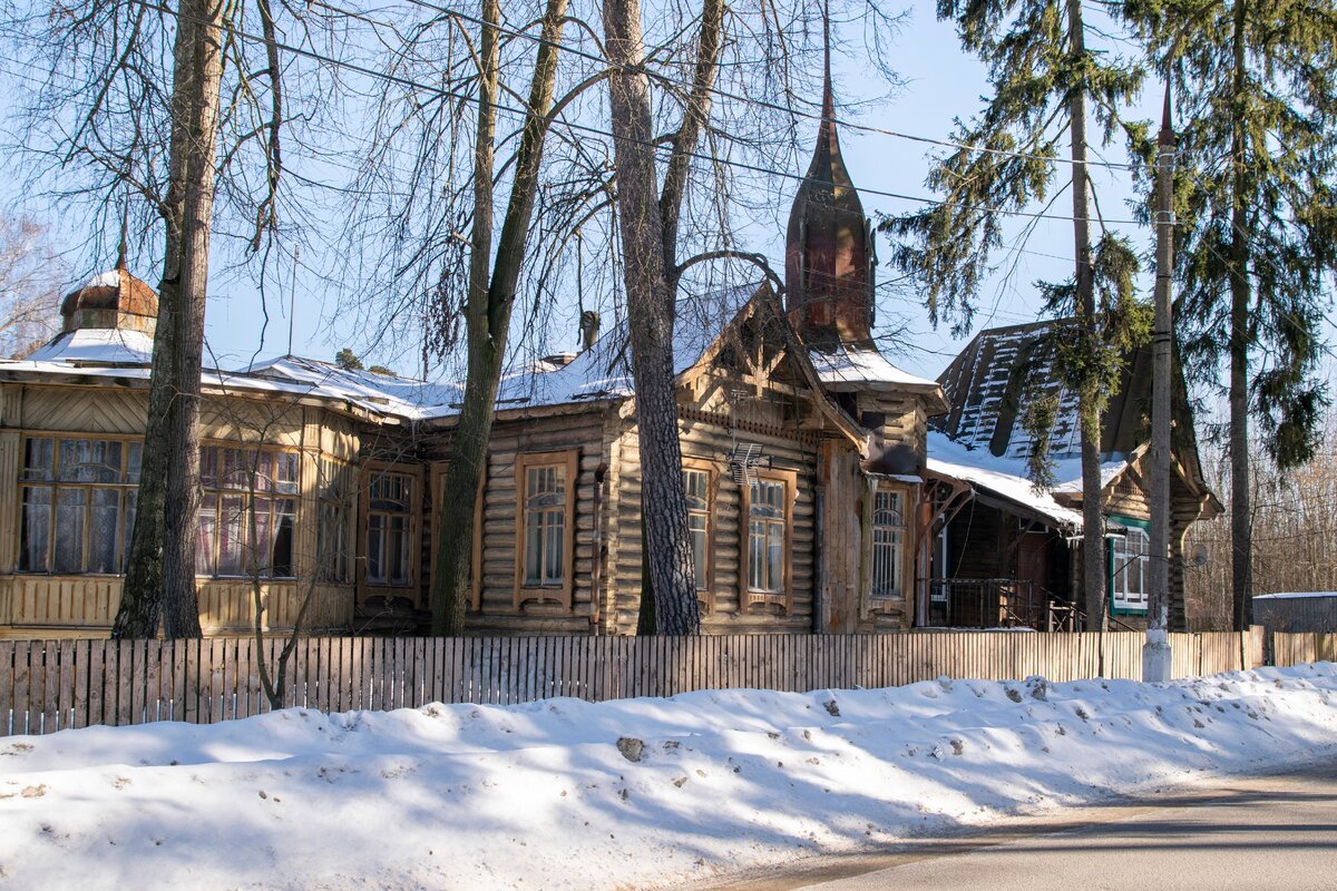 Деревянная застройка Ногинска, Санаторная 18, фото автора