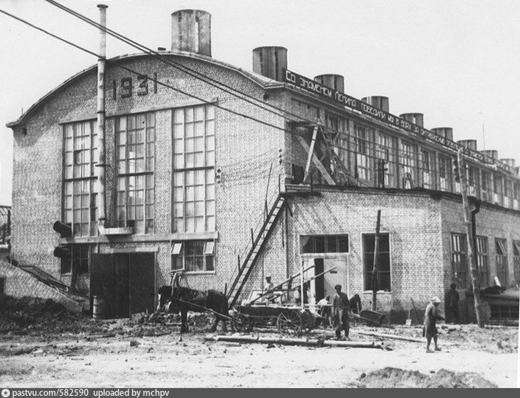 Завод "Калибр" 1931  – 1934, Россия,Москва, СВАО, Останкино. Фото взято с сайта pastvu.com