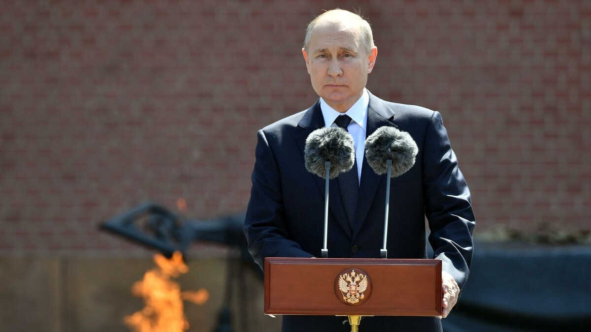 22 июня 2021. Владимир Владимирович Путин.