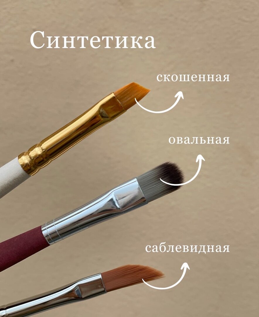 Синтетические кисти