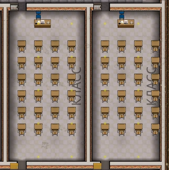 Prison architect кухня