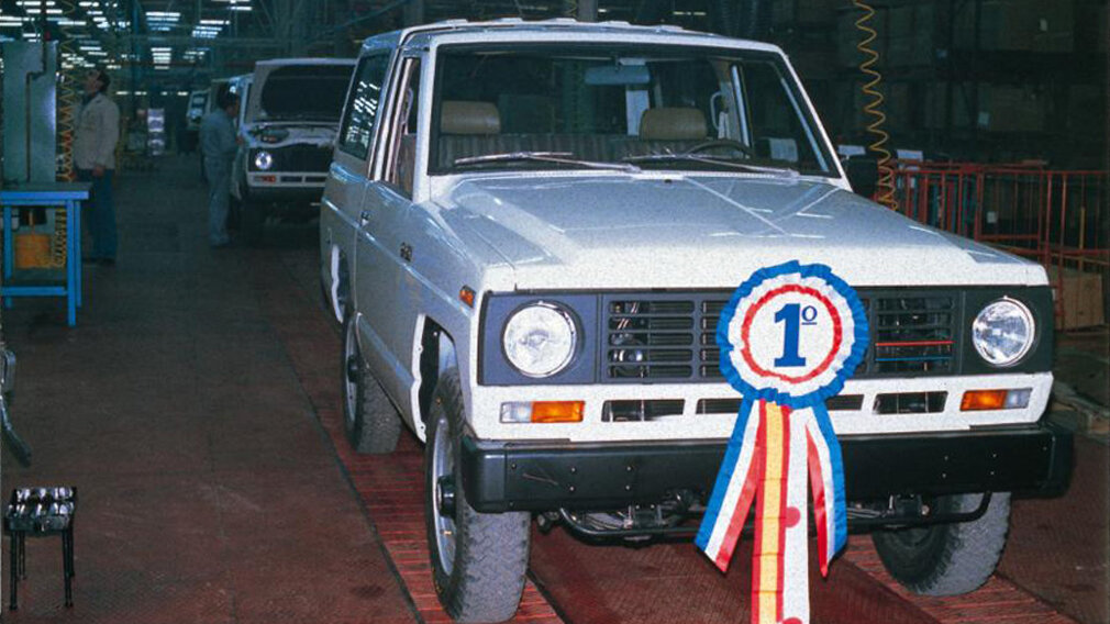 Первый собранный в Испании Nissan Patrol