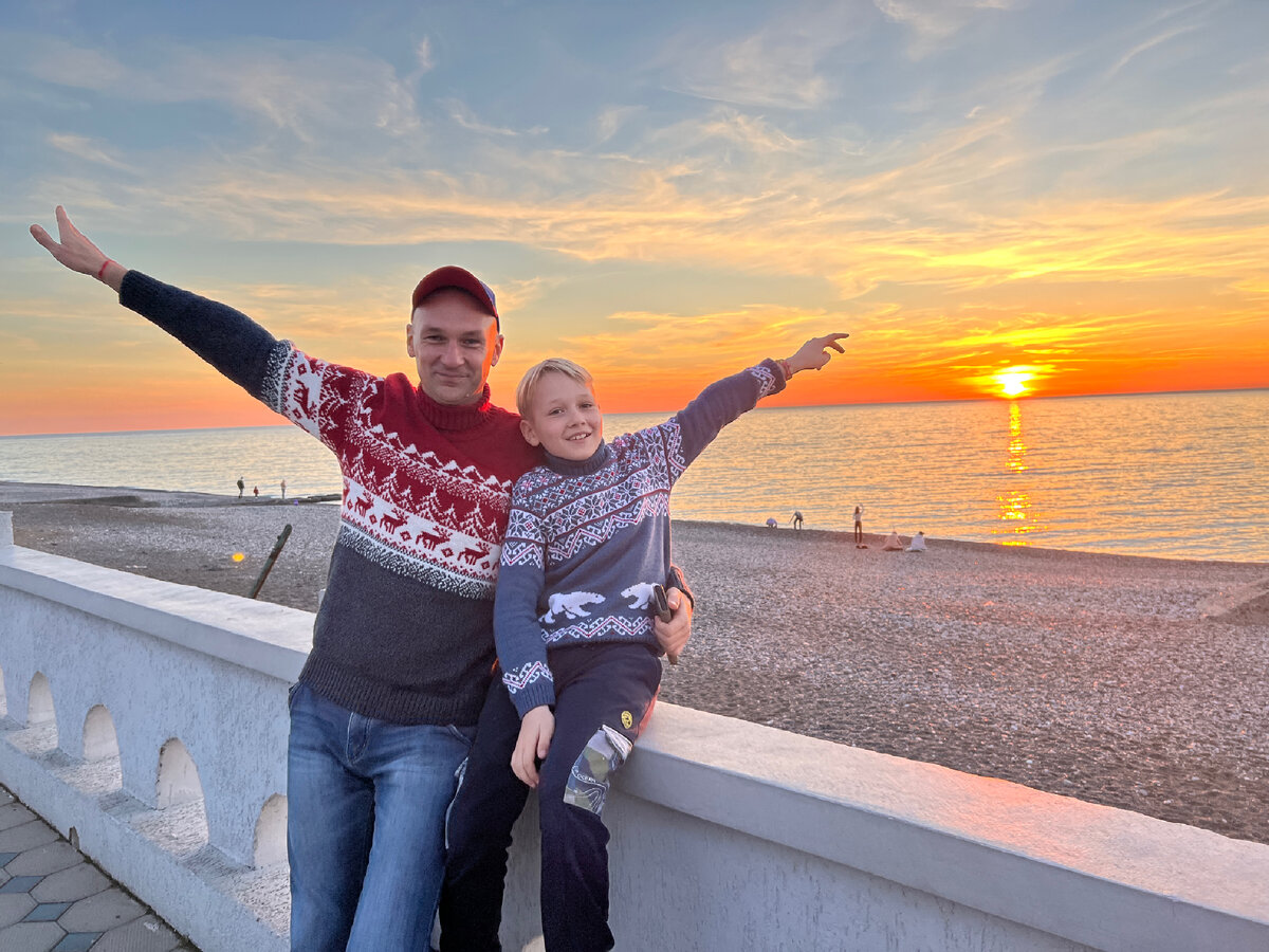 Гагра, январь 2022. Третья поездка в Абхазию