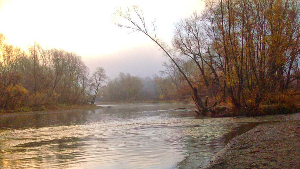 Слияние двух речек Ануй и Слюдинка