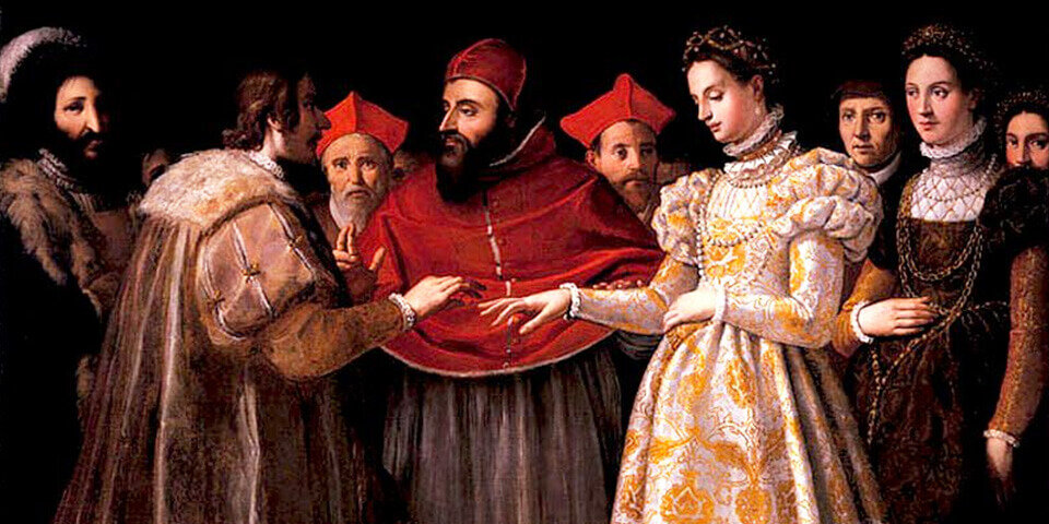 Свадьба Екатерины и Генриха