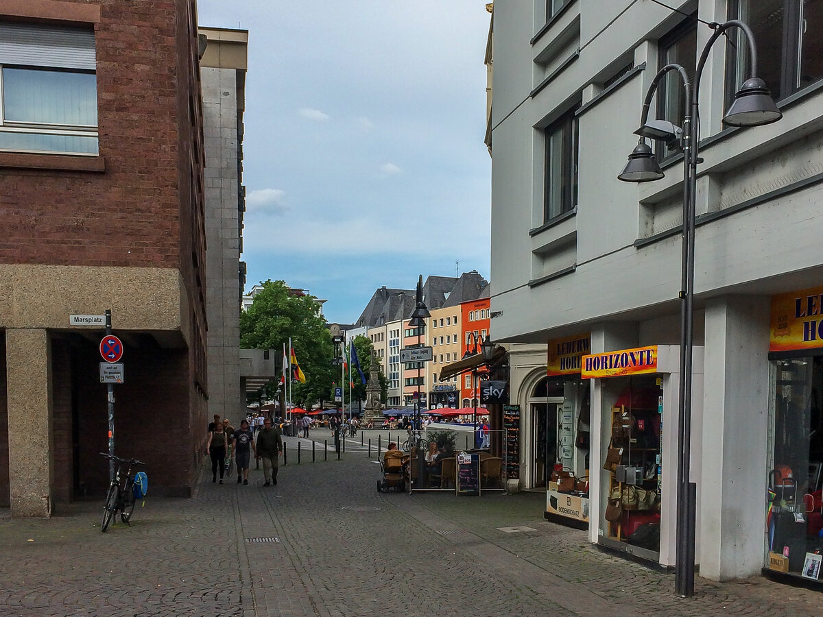 На улицах очень чисто!  