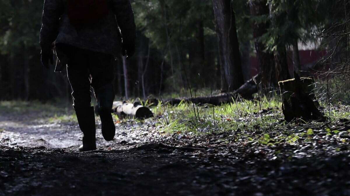    Мужчина в Подмосковье© РИА Новости / Антон Денисов