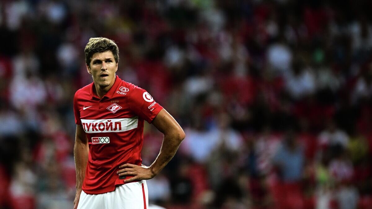    Игрок "Спартака" Александр Соболев© РИА Новости / Владимир Астапкович