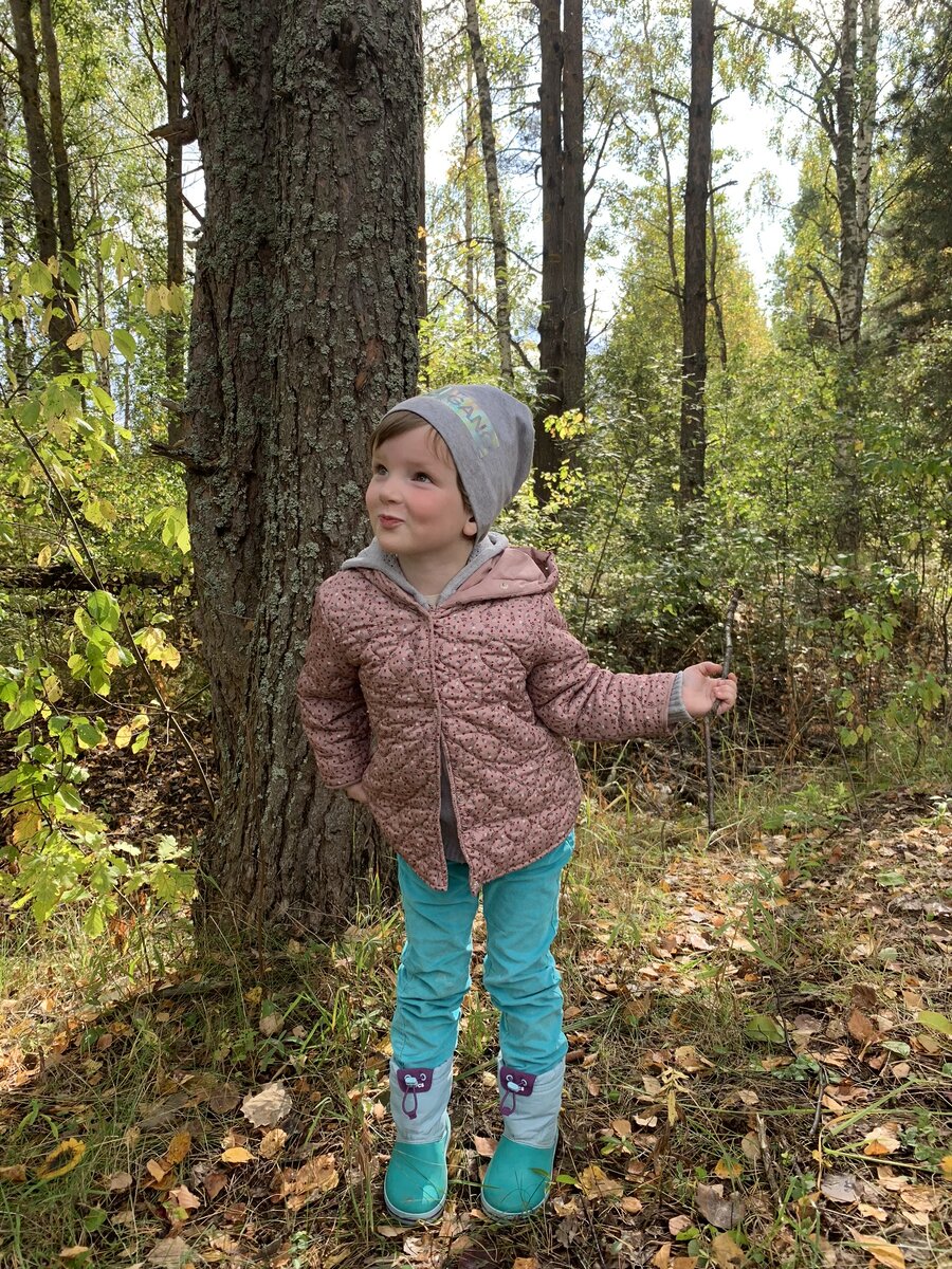 Вот такая весёлая малышка