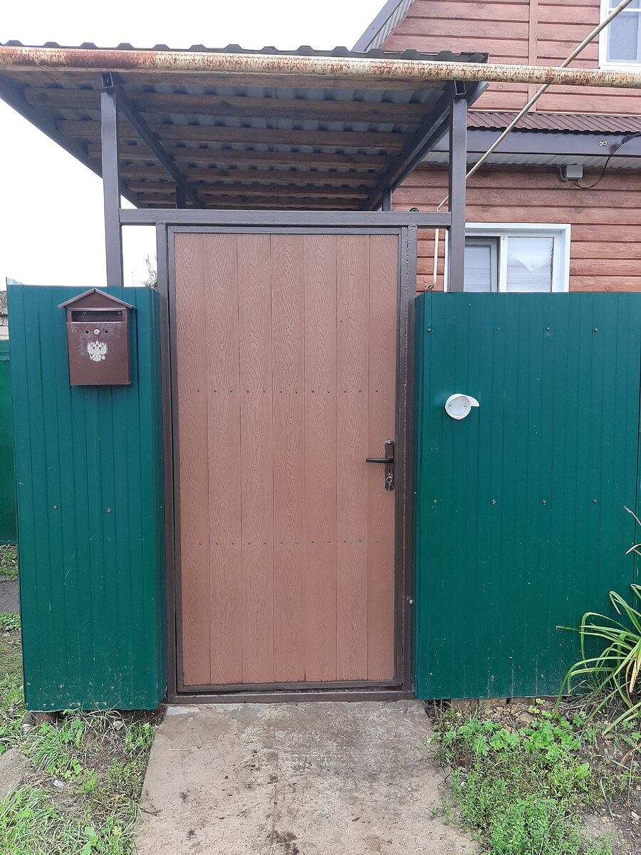 Калитка из ДПК