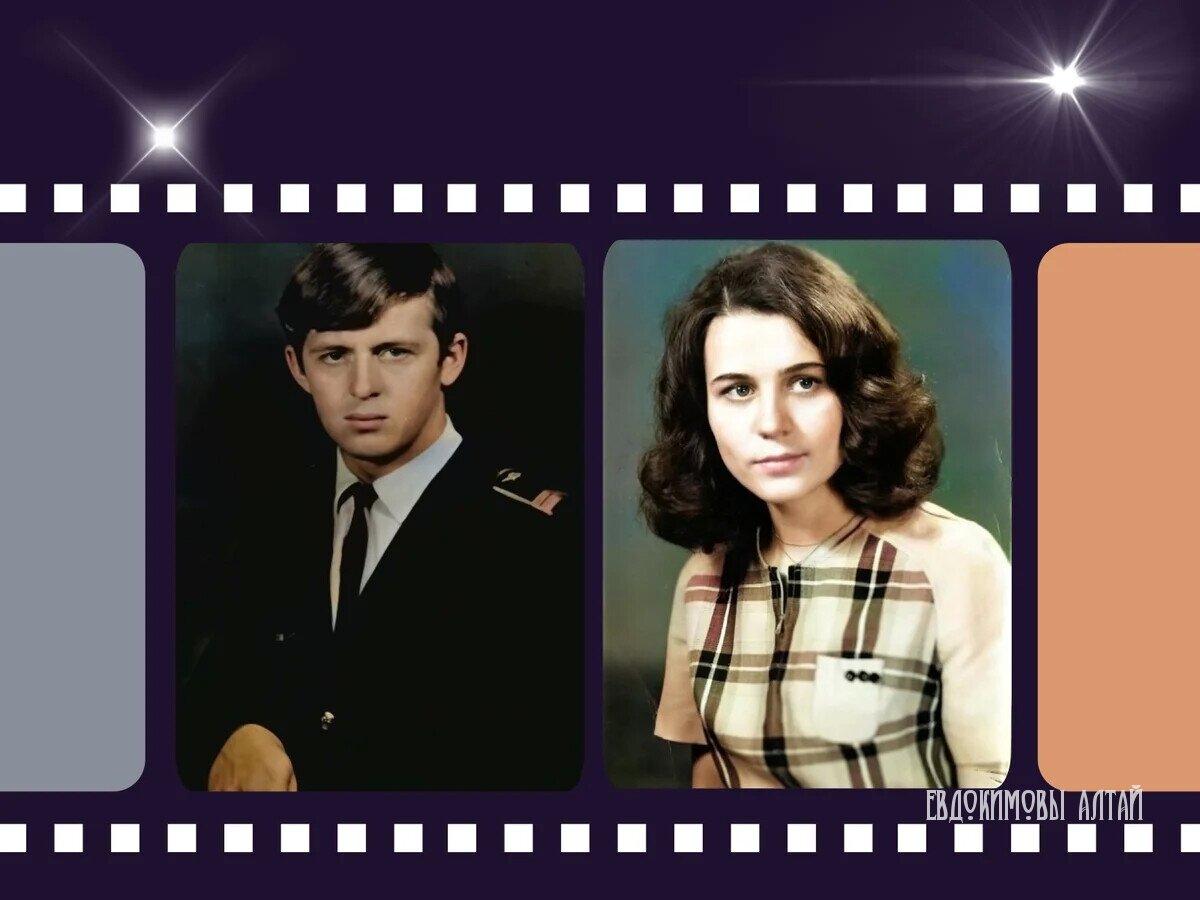 На этой фотографии мама уже постарше