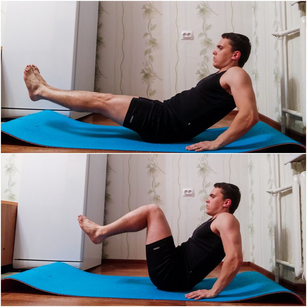 Sit ups with Twist