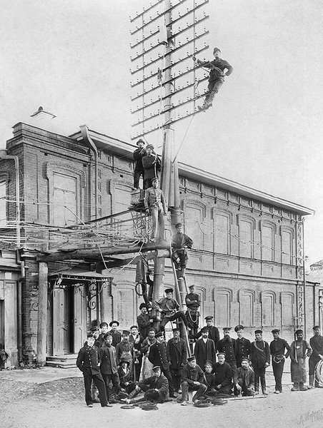 Здание телефонной станции. 1912. Источник: pastvu.com