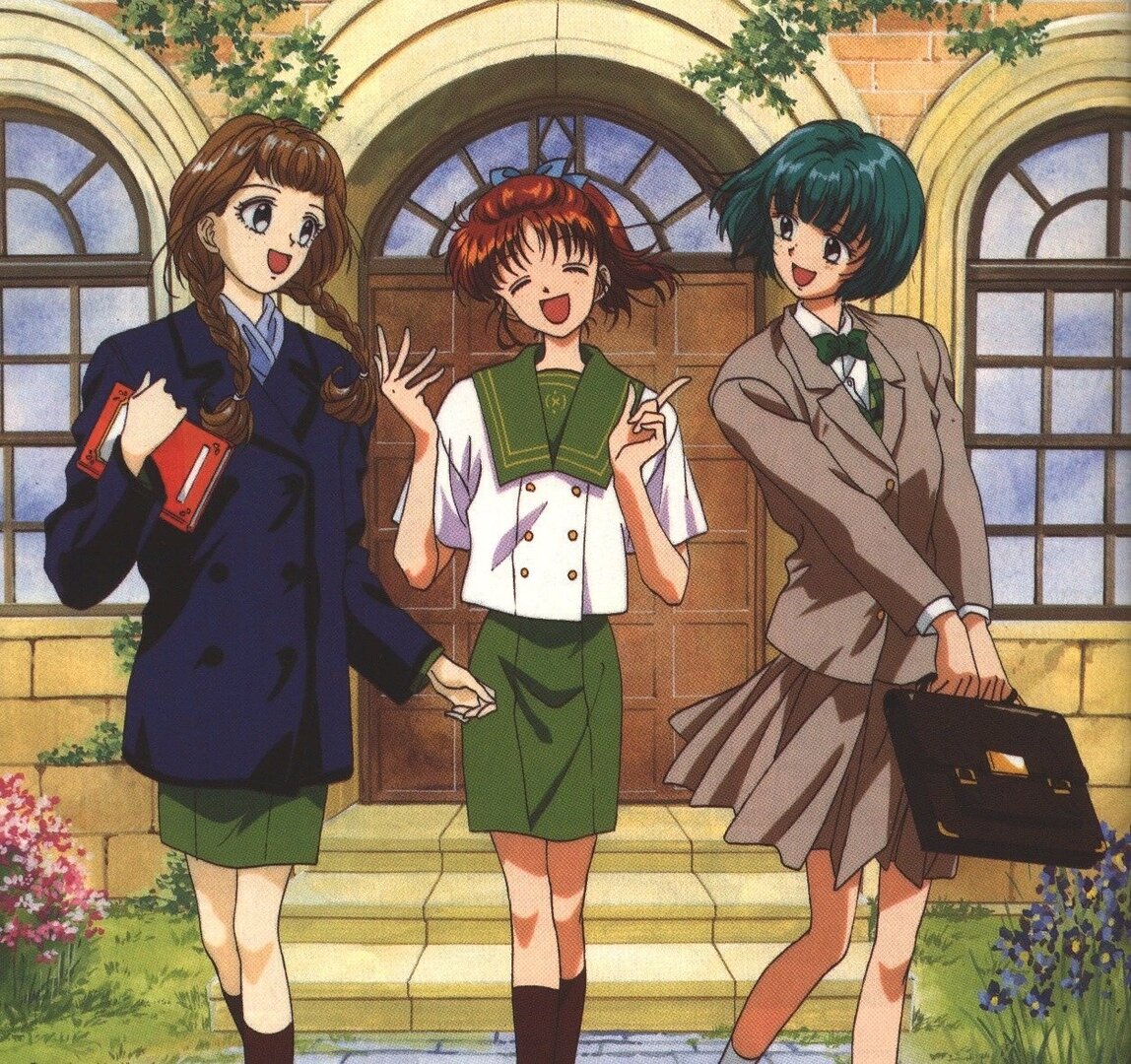 момент из аниме " мики с подругами "