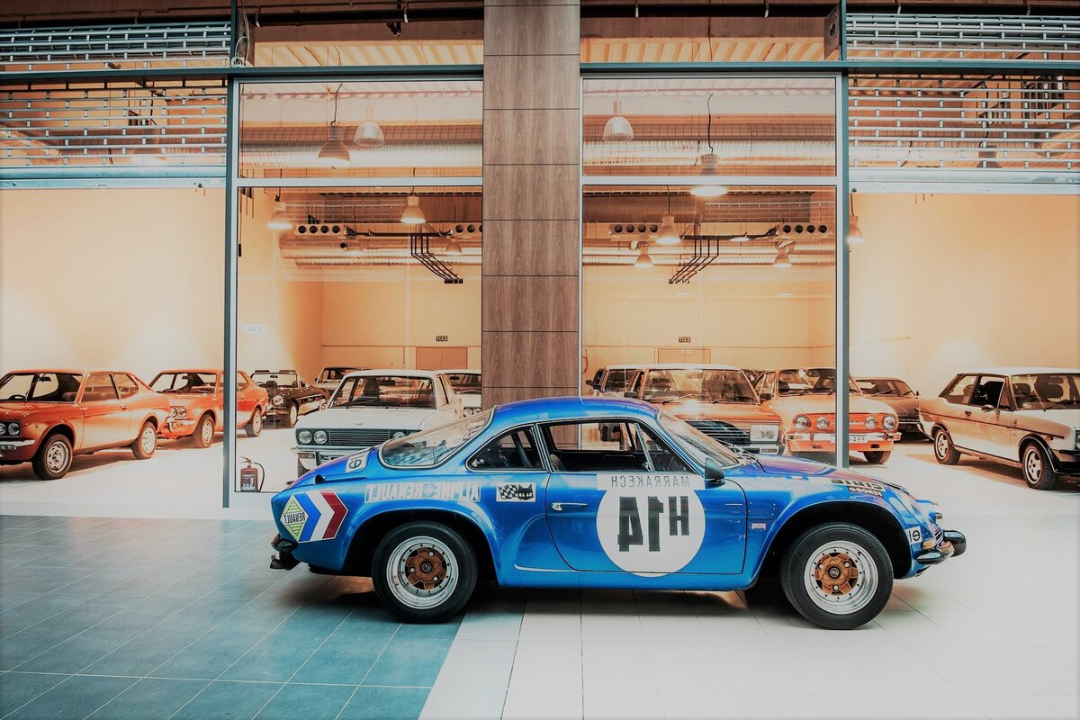 Alpina A110, одно из сокровищ Галереи автомобилей. | Фото: Галерея автомобилей Прага