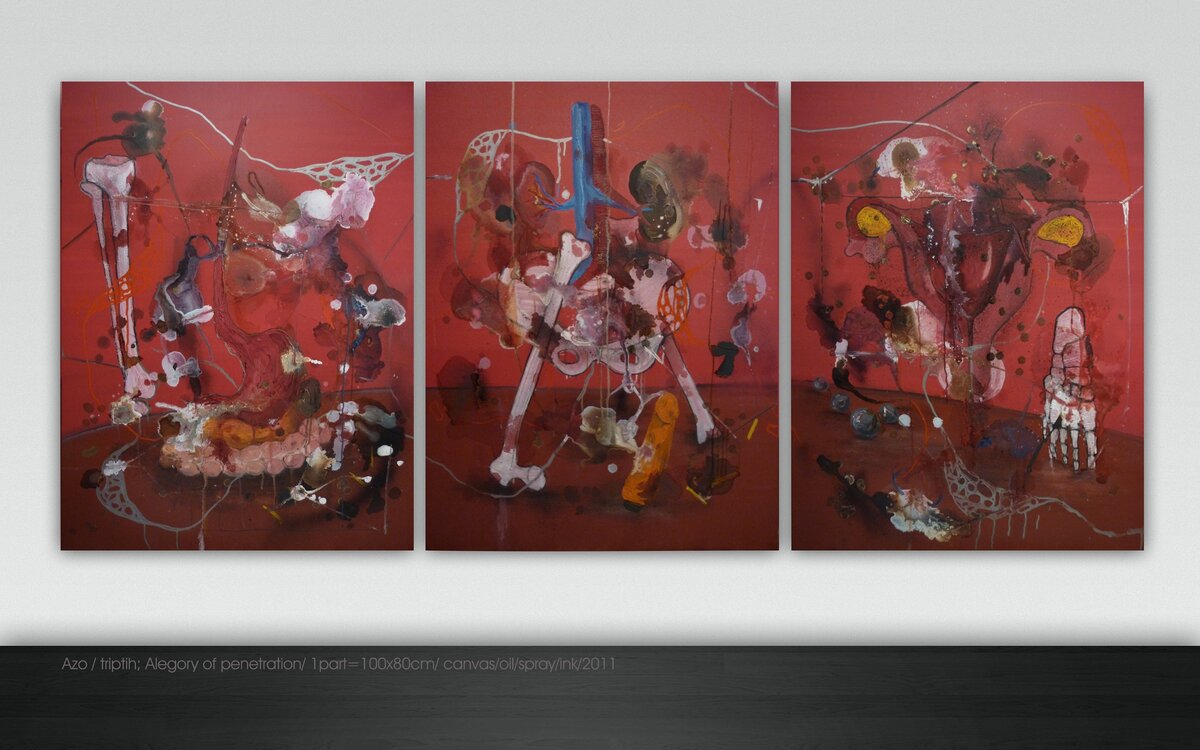 Азо. Фото работ предоставлены автором