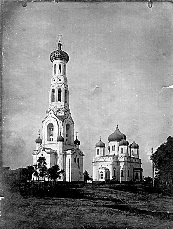 Исторический вид Казанского собора