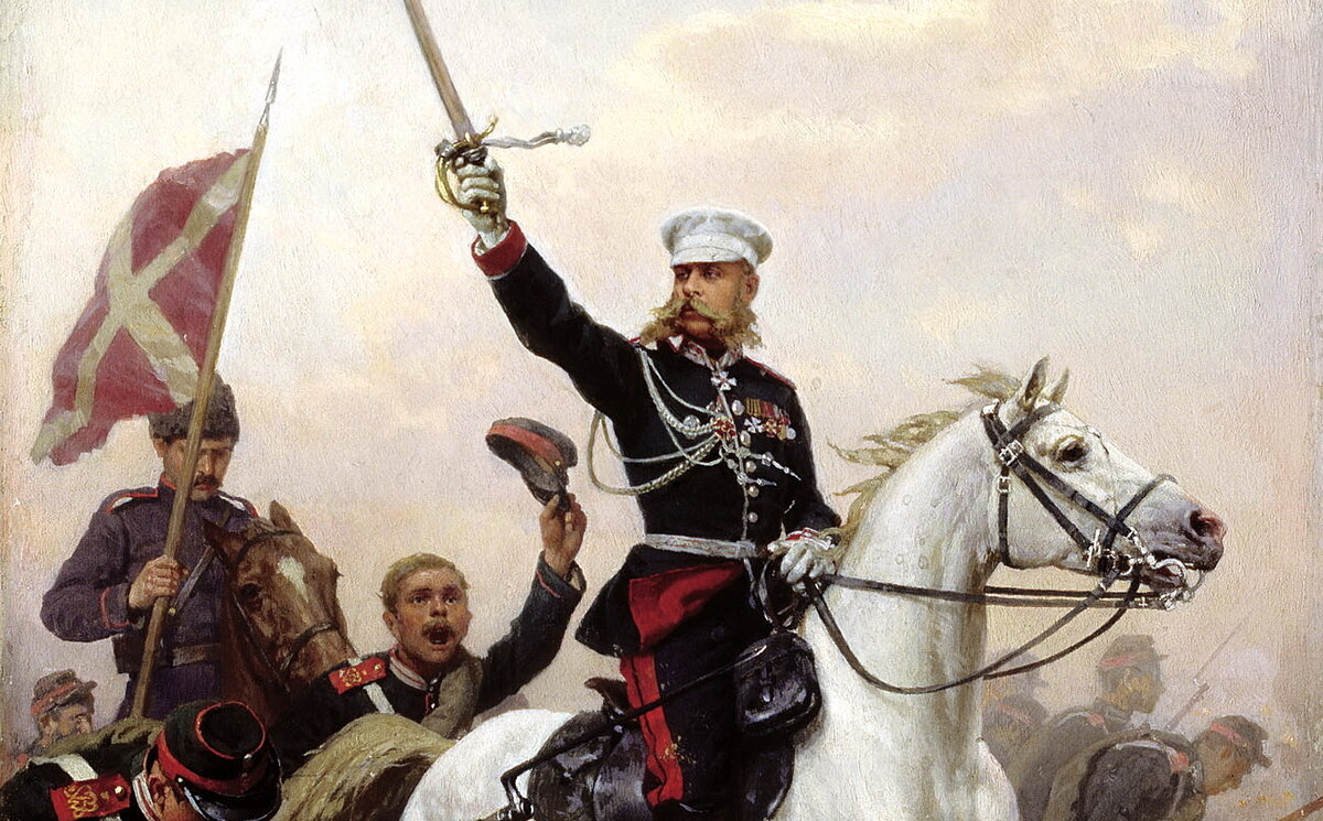 Для обложки использован фрагмент картины Н.Д. Дмитриева-Оренбургского "Генерал М. Д. Скобелев на коне", 1883. Картину можно увидеть в Иркутском областном художественном музее им. В. П. Сукачёва.