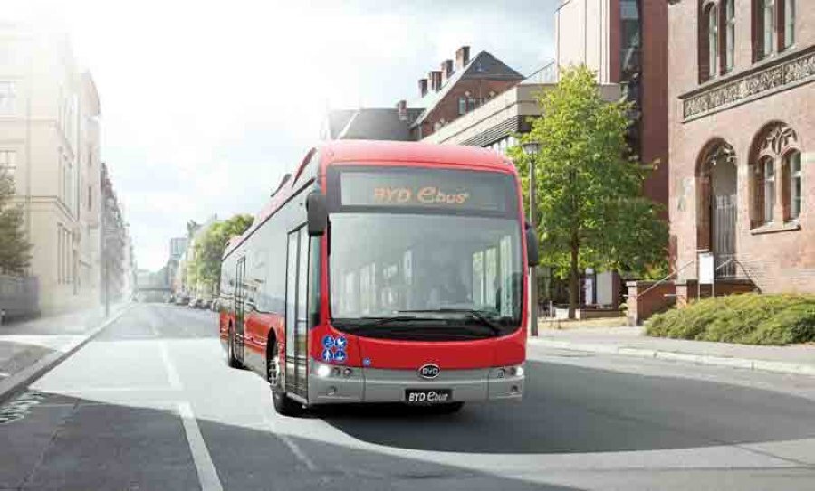 Электробусы BYD уходят на север