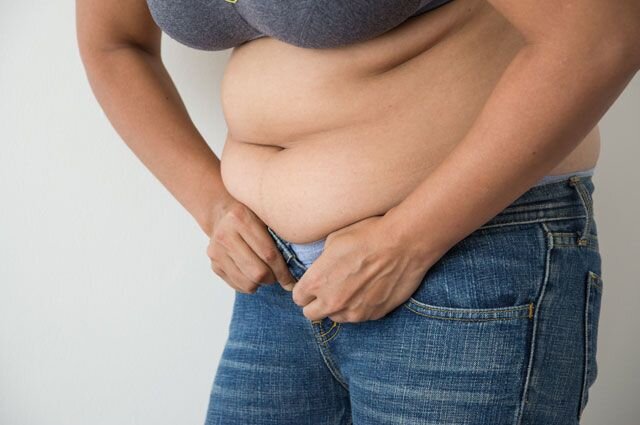 Это жир на теле