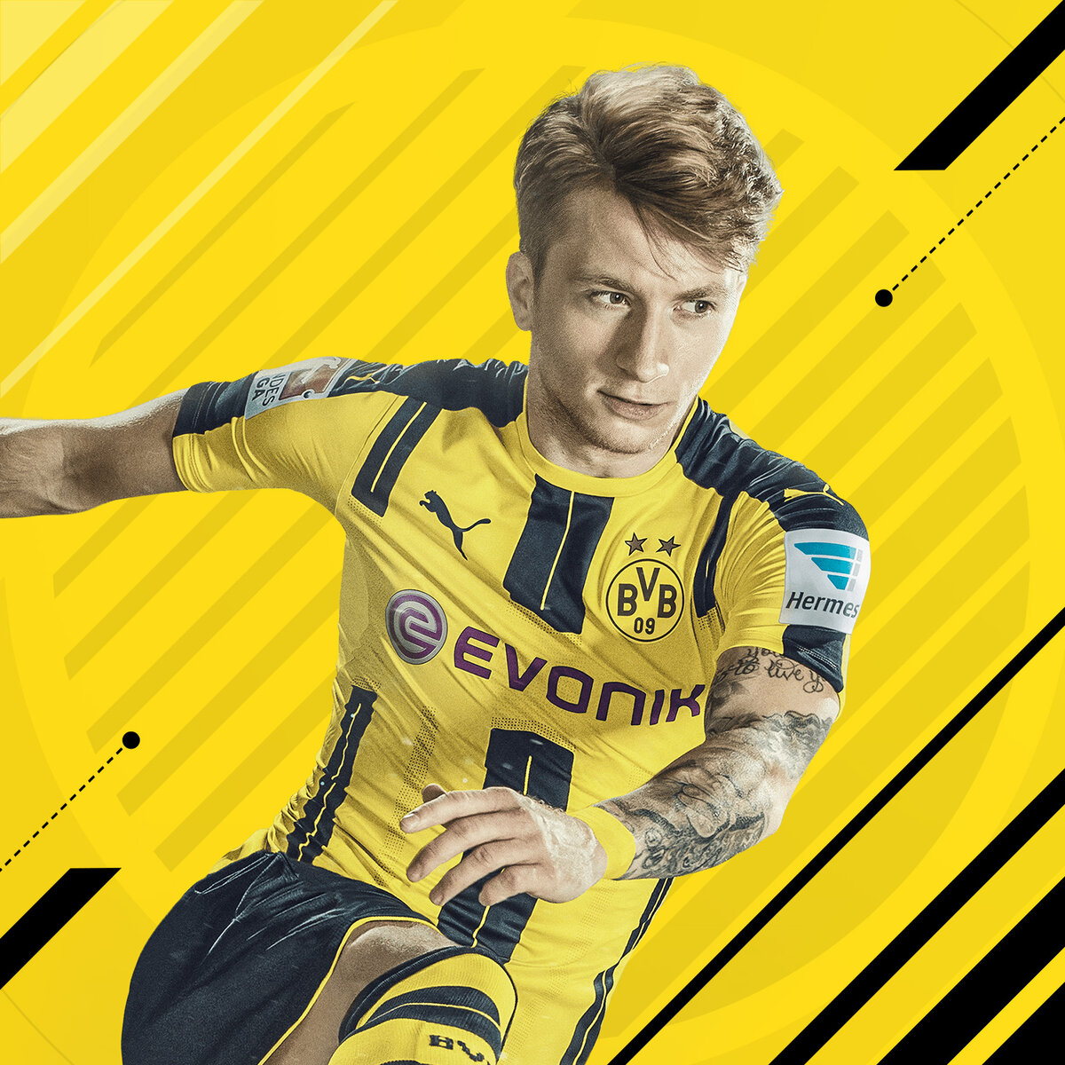 А это Марко Ройс на обложке FIFA 17)