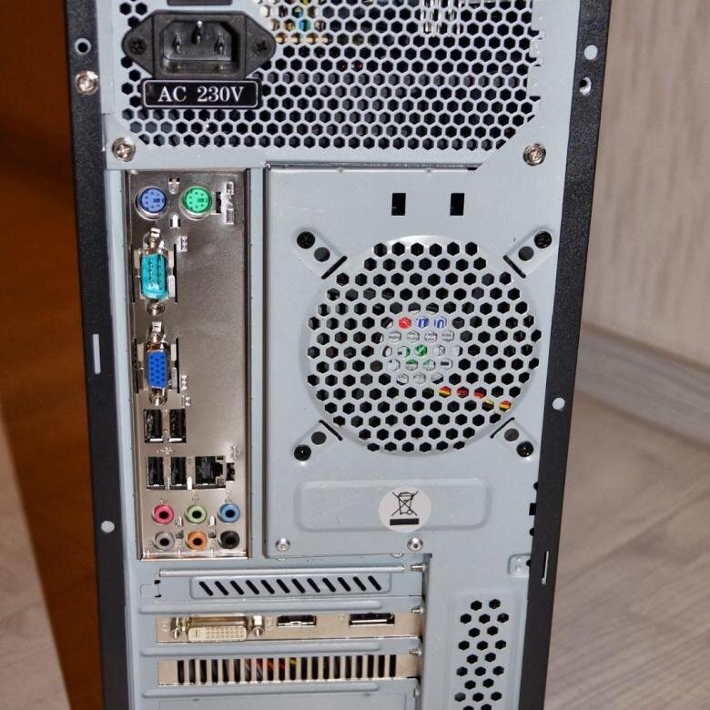 задняя часть крышки