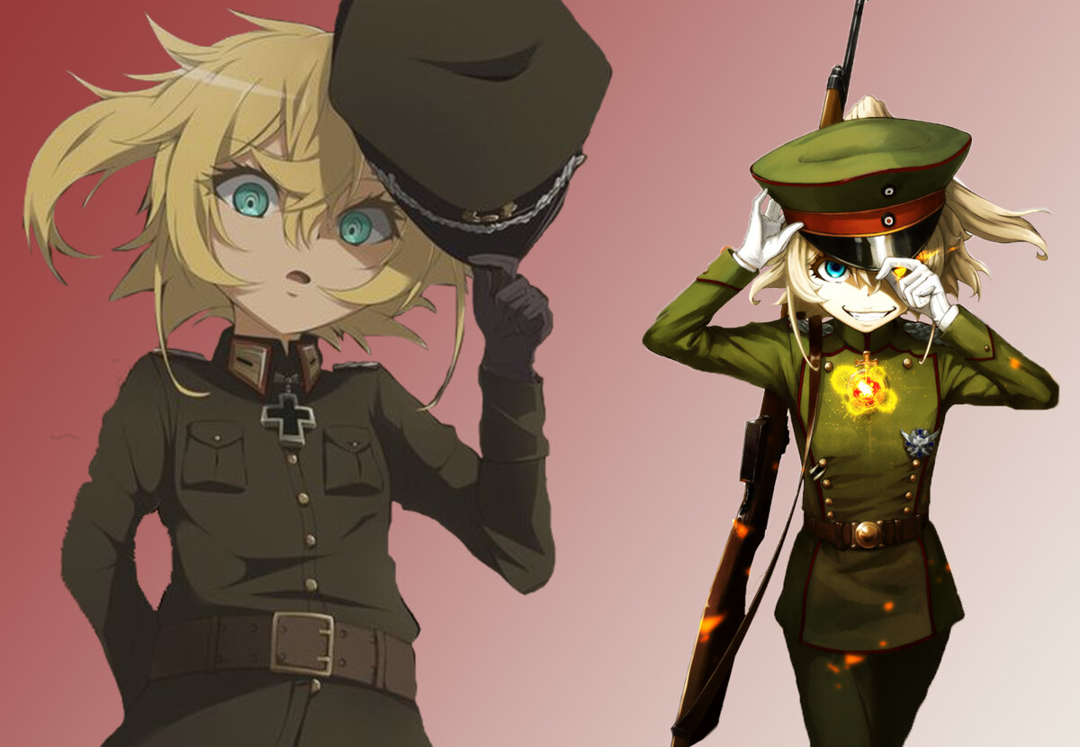 Хроники военной девочки. Таня Дегуршафф. Youjo Senki Таня Дегуршаф. Аниме Таня Дегуршаф. Таня Дегуршафф взрослая.