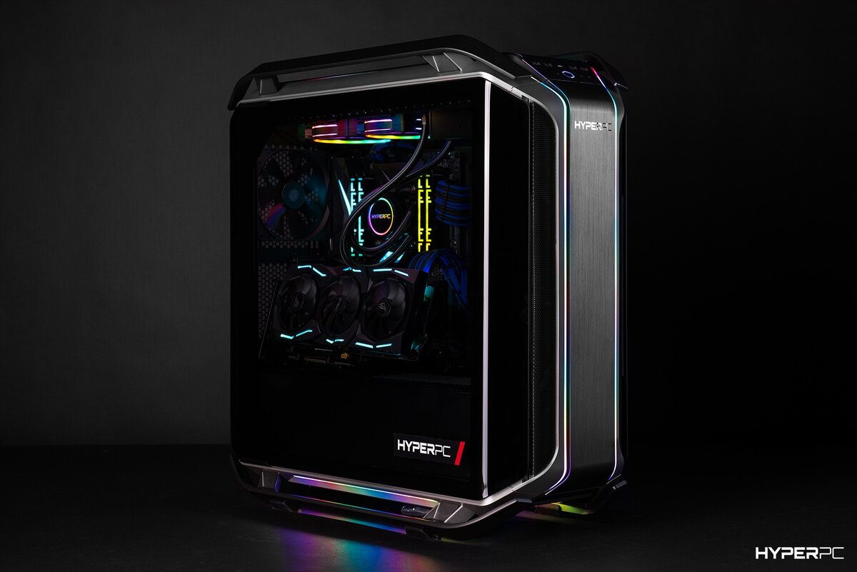 Хайпер пс компьютеры. Системный блок игровой hyperpc m13 (a2080s). ХАЙПЕР ПК Cooler Master Cosmos. Hyper PC RTX 2080ti. ХАЙПЕР ПС Cosmos x.