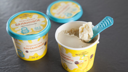 Банановое мороженное ВкусВилл