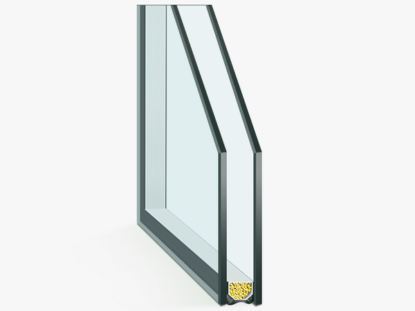 однокамерный стеклопакет