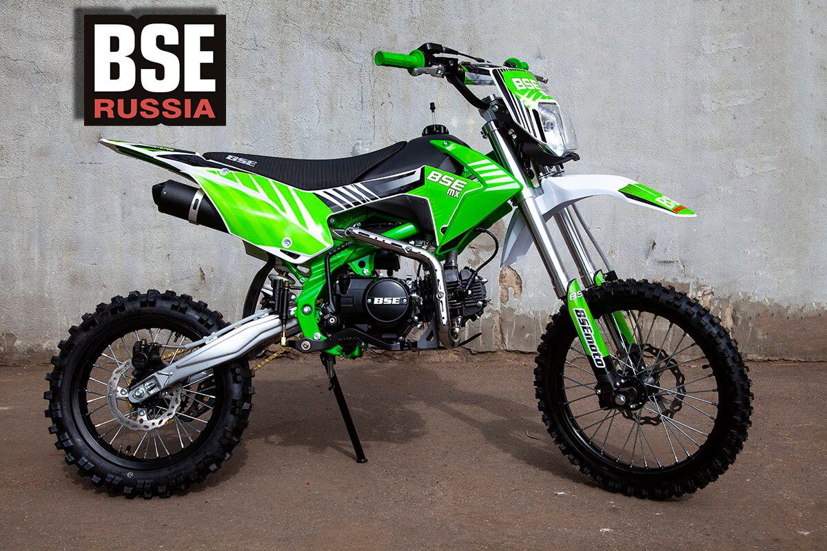 BSE MX 125 Racing Green