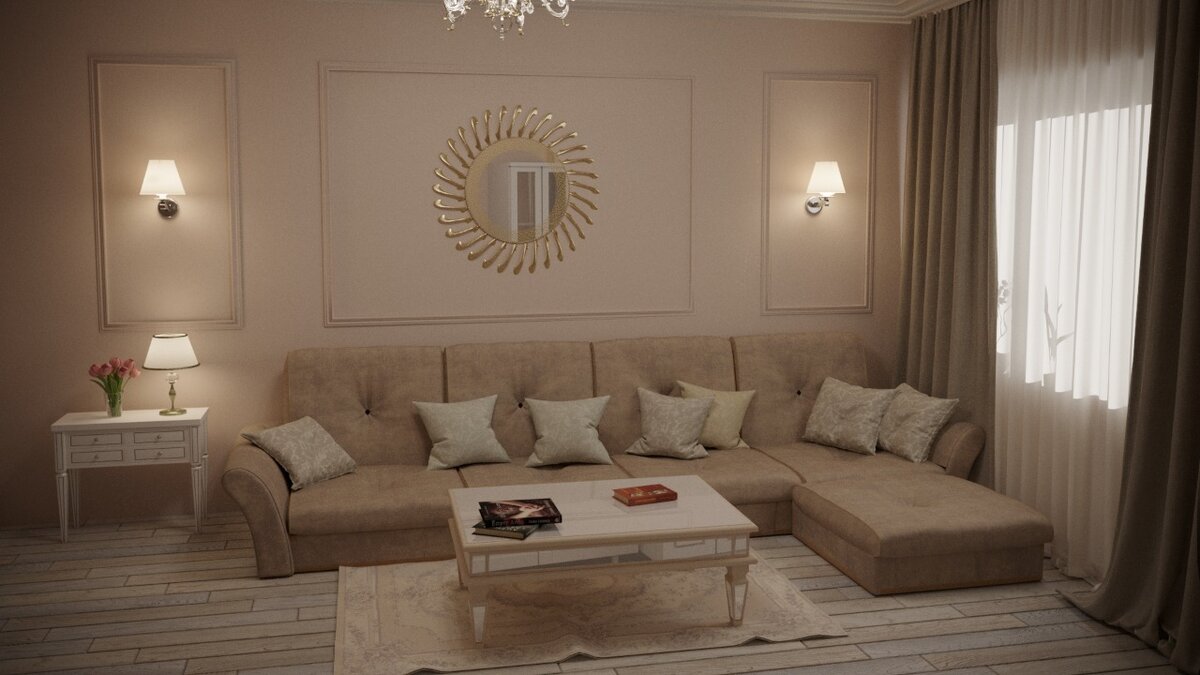 Интерьер гостиной