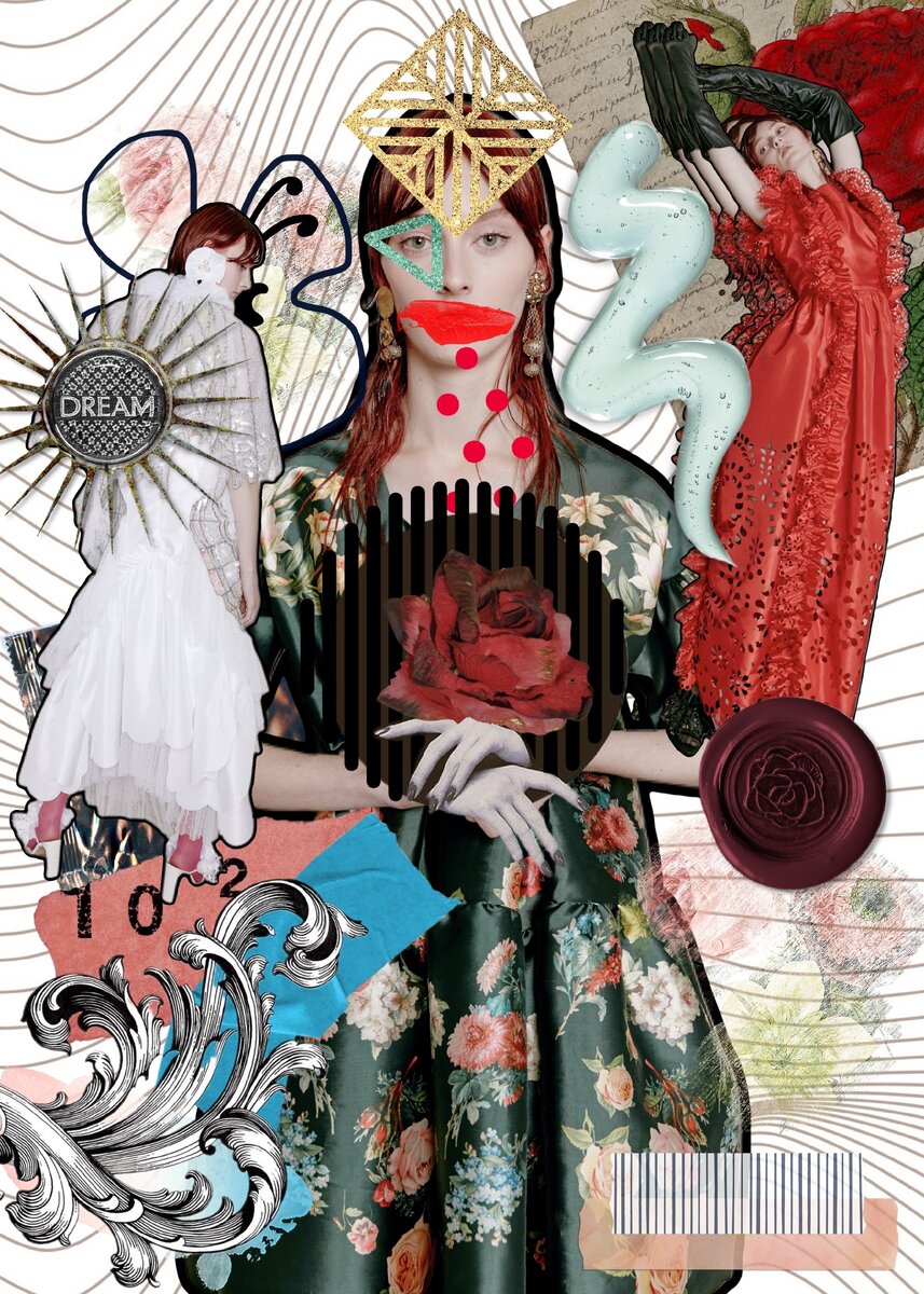 Коллаж: Оксана Суроп Brand: Romance was born