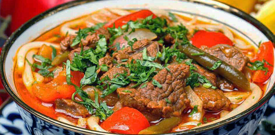 Шурпа с бараниной по-бухарски