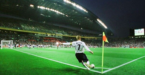 Маэстро штрафных и угловых, а зовут его-Бэкхем