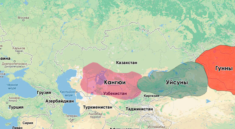 Усуни территория расселения. Территорию расселения усуней и кангюев. Государство усуней карта. Территория усуней на карте.